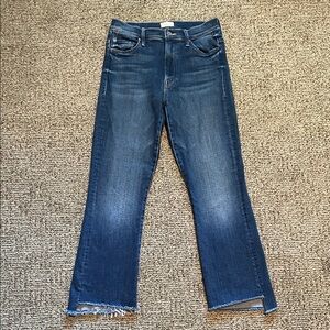 MOTHER The Insider Crop Step Fray - Size 26